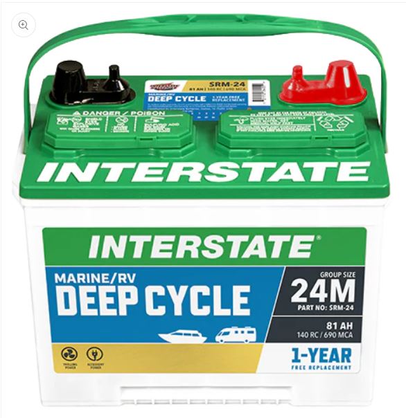 INTERSTATE BATTERY SRM24 550 CCA