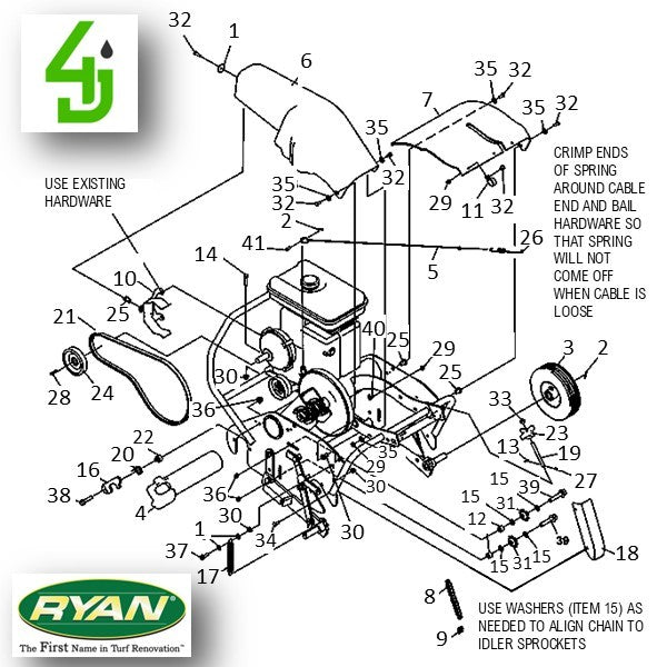 Ryan 64262-018 Flange Bolt (Main LA IV Group) #38 image 1