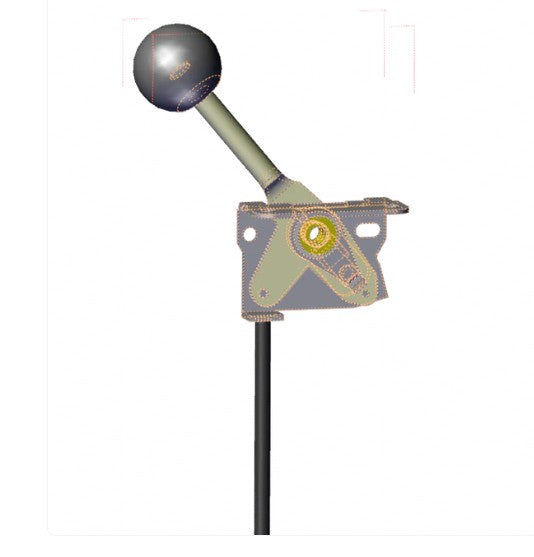 Stinger/Lesco Throttle Cable QA3000