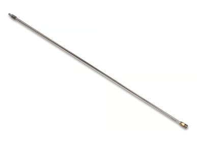 48 Inch Chrome Pressure Wash Wand 1/4 MNPT x 1/4 MNPT