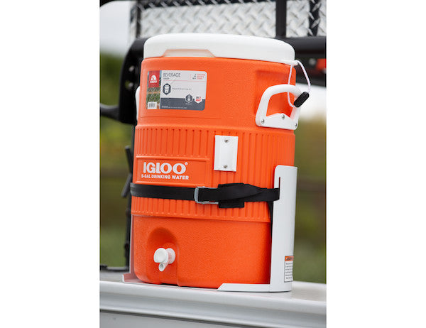 White Steel 5 Gallon Water Cooler Mount 5201005