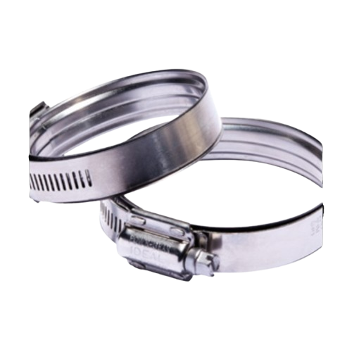 Pressure Seal HD Hose Clamps 1/2 inch stainless steel with 5/8 inch band width and 360-degree pressure sealing