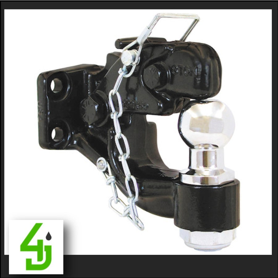 BH82516 8 TON Combination Hitch 2-5/16 Inch Ball image 0