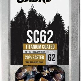 Sabre Titanium Chain Pre-Cut Loop 84 DL - 24 inch Bar - 099-1846