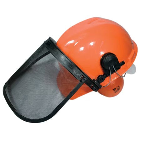 Helmet Safety System - include helmet, shield, and ear muffs