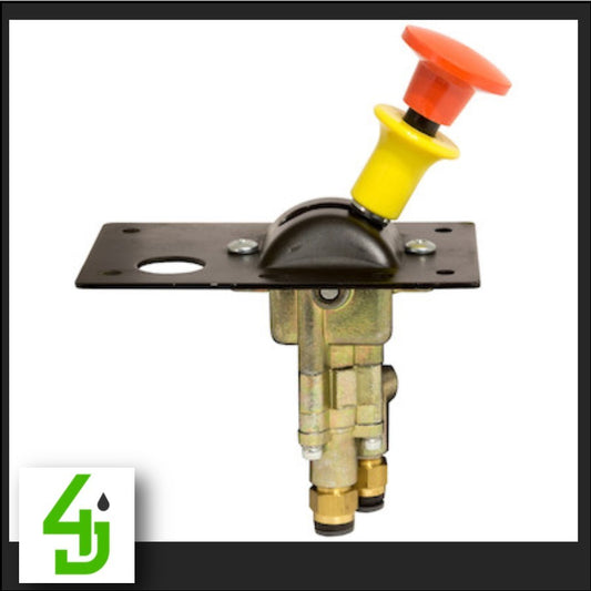 BAV030 Manual Air Control Valve Only, 3-Way, 2-Position image 0