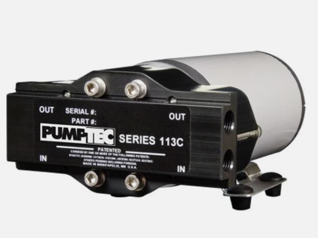 Pumptec 113C-065/M8235, 120V, BUNA, M-VALVE, 4-1/4" PORTS, BLACK, CP part 81666