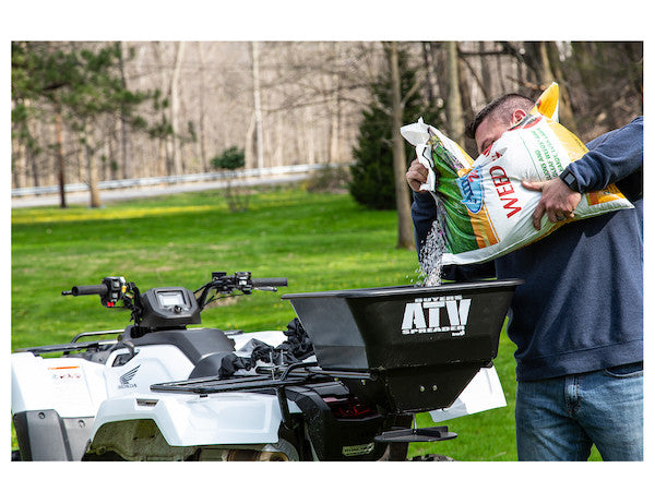 ATV All Purpose 100 Pound Spreader, Rack Mount ATVS100