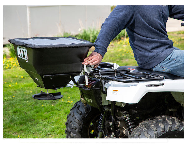 ATV All Purpose 100 Pound Spreader, Rack Mount ATVS100