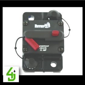 High Amp Circuit Breaker with Manual Reset 120 AMP: CB120PB