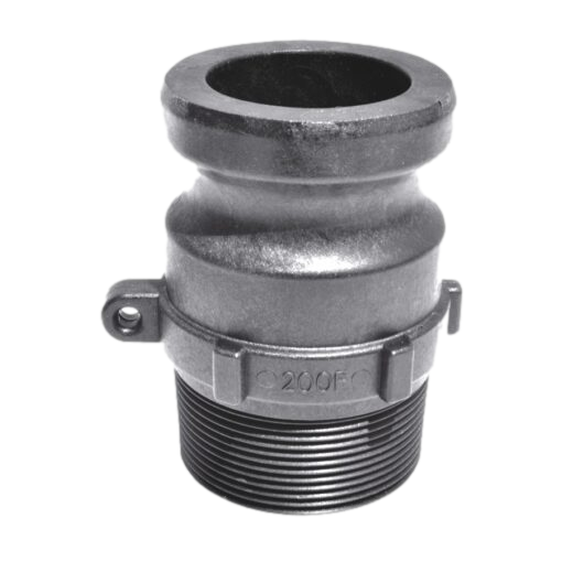 Camlock Type F 3/4 inch male adapter with 1/2 inch male NPT thread fitting