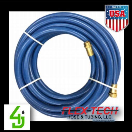 Food and Poultry Wash Down Hose 5/8 Inch x 50 Foot Assembly MF