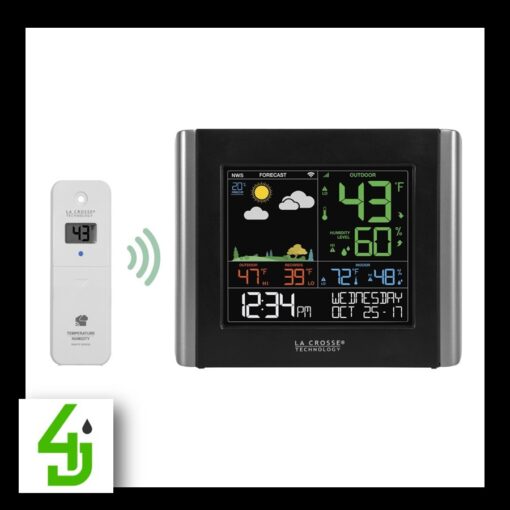 V10-TH Remote Monitoring Color Weather Station