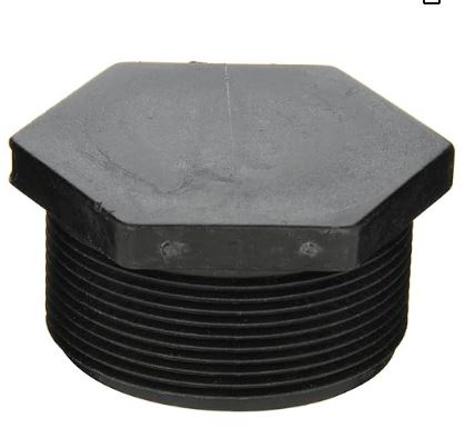 Poly Plug - MPT 2 inch - PLUG200