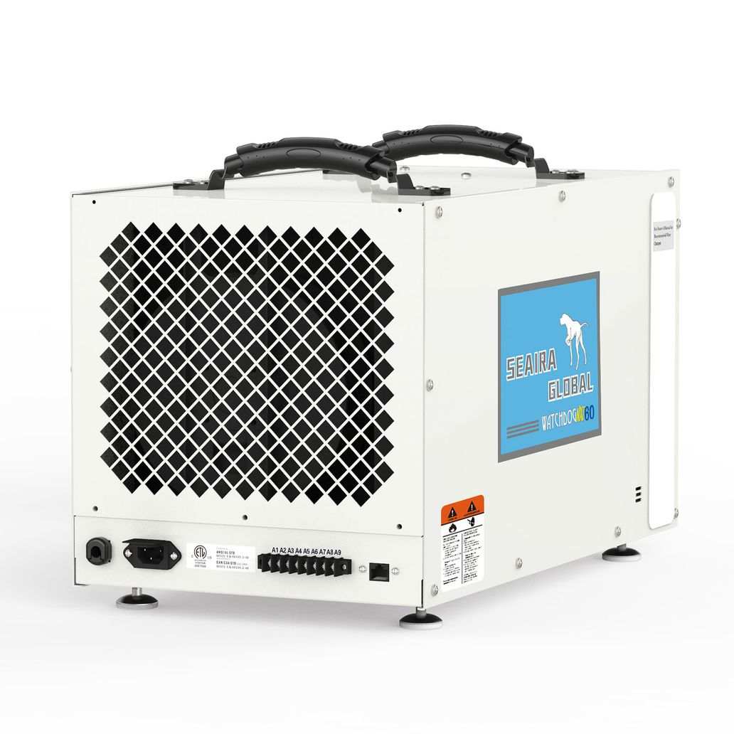 Seaira Global NXT60 Watchdog dehumidifier with compact design and efficient moisture removal features