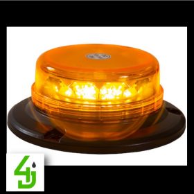 Low Profile 6 Inch by 2 Inch LED Beacon Strobe Light with Auxiliary Plug SL550ALP