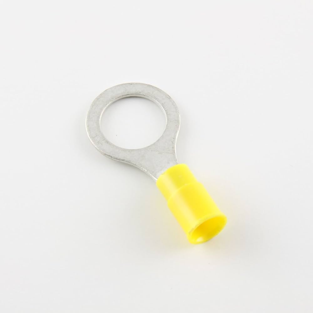 Vinyl Ring Terminal 1/2 inch stud 10-12 gauge