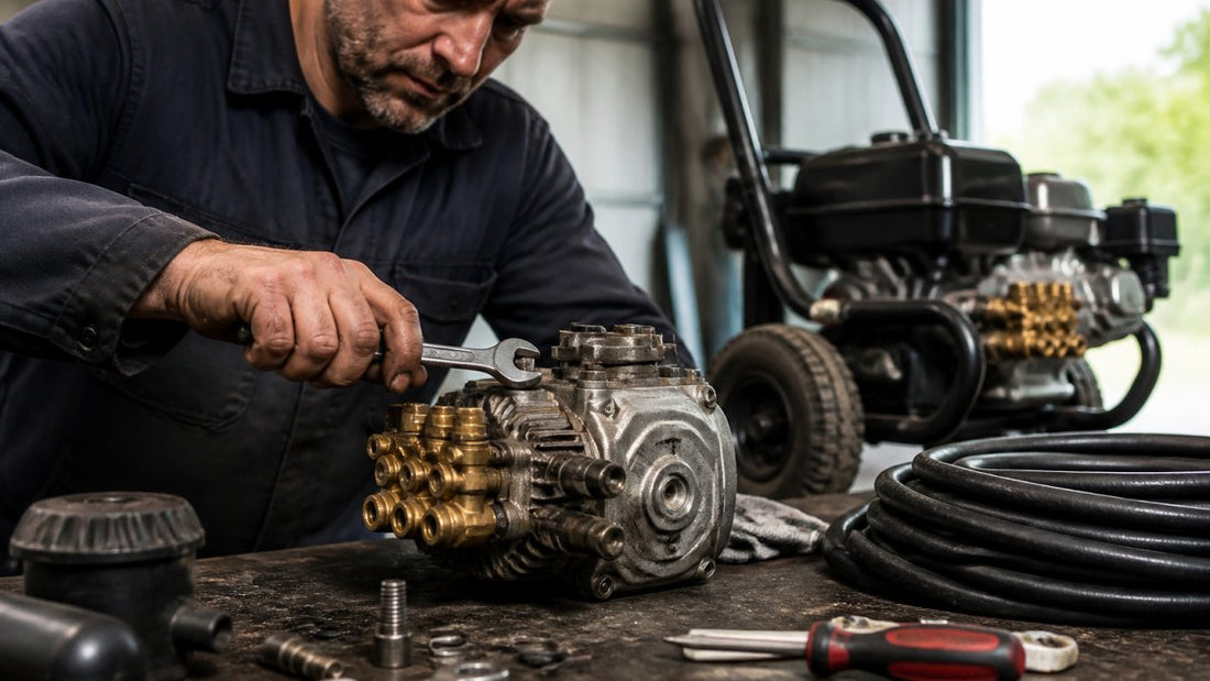 How to Troubleshoot a Pressure Washer Pump