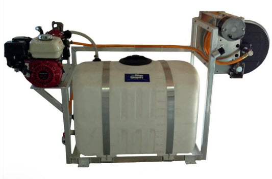 Kings Sprayers 100 Gallon SpaceMaker Skid Sprayer with Electric Hose Reel KS100P7038ESM