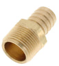 Brass Hose Barb 3/4 Inch MPT x 3/4 Inch Hose Barb