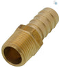 Brass Hose Barb 3/8 Inch MPT x 1/2 Inch Hose Barb