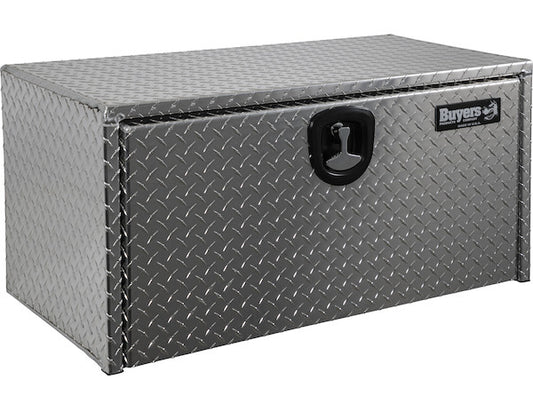 Diamond Tread Aluminum Underbody Truck Box 18x18x36 Inch