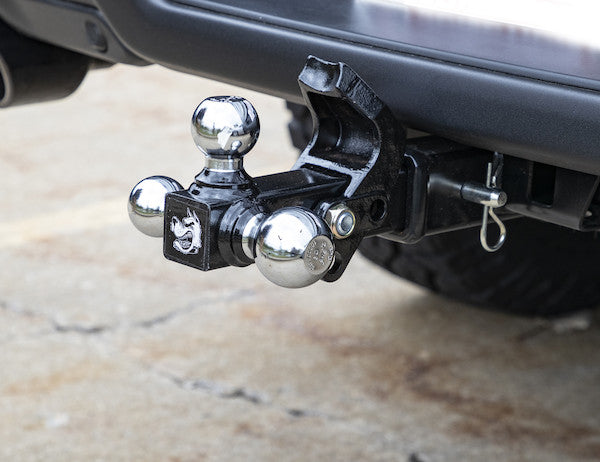 Tri-Ball Hitch With Pintle Hook For 2 Inch Hitch Receivers p/n: 1802279