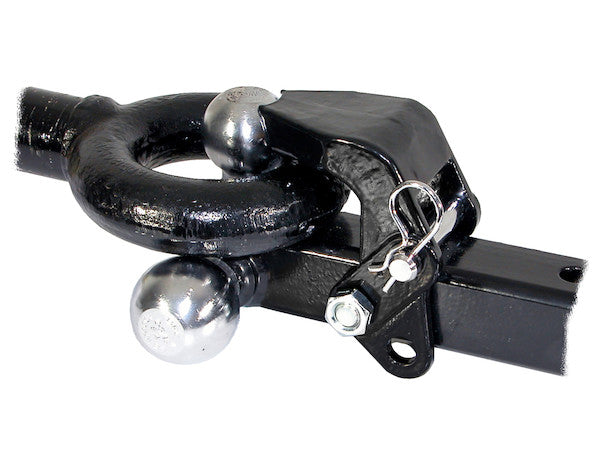 Tri-Ball Hitch With Pintle Hook For 2 Inch Hitch Receivers p/n: 1802279