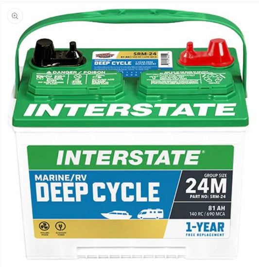 INTERSTATE BATTERY SRM24 550 CCA
