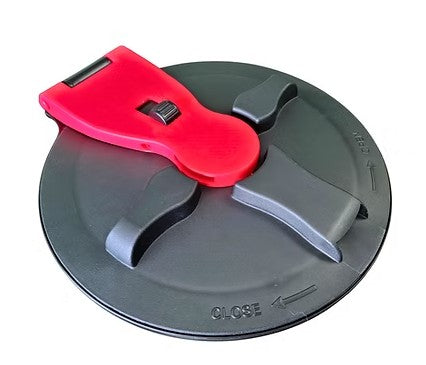 Tank Lid 12" Lockable with Ball Vent 32-110009