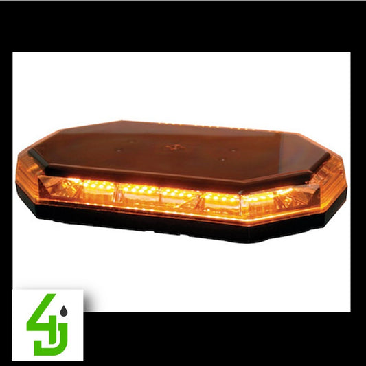 15 Inch Octagonal LED Mini Light Bar - Amber Only 8891060 image 0