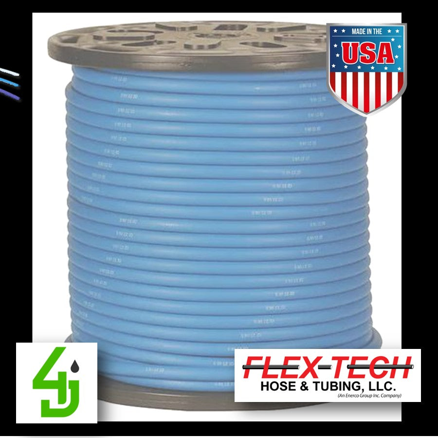 Multi Purpose Air and Water Hose 300 PSI 3/8 inch x 500 foot bulk roll - Blue image 0