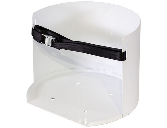 White Steel 5 Gallon Water Cooler Mount 5201005