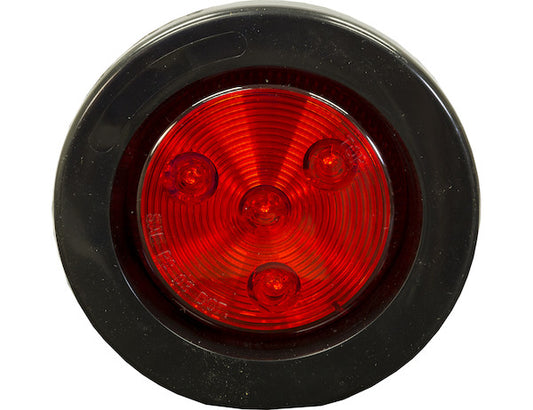 2.5 Inch Round Marker/Clearance Light with 4 LEDs
