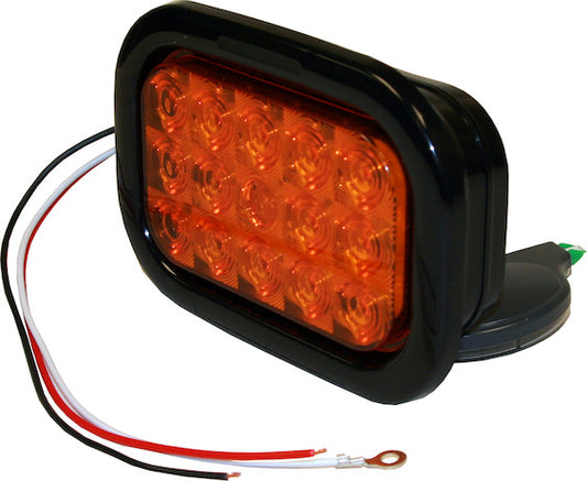 5.33 Inch Rectangular Turn Signal Light Kit With 15 LEDs - 5625215
