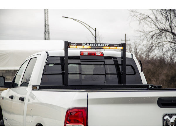 69 Inch Kabgard™Heavy-Duty Steel Pickup Truck Headache Rack Bundle with Standard Mounting Brackets 85104