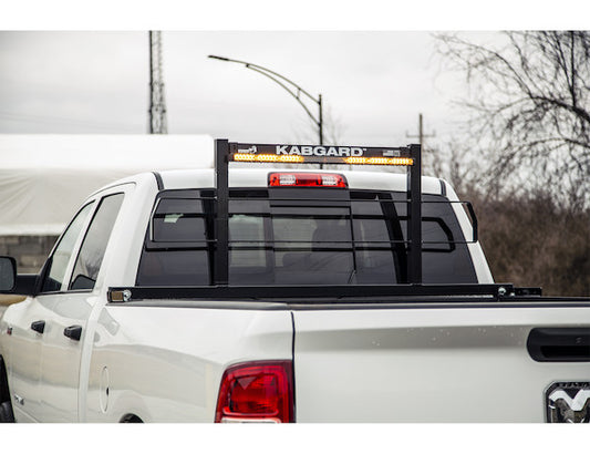 69 Inch Kabgard™Heavy-Duty Steel Pickup Truck Headache Rack Bundle with Standard Mounting Brackets 85104