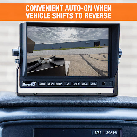 Quad Screen Rear Observation System with Night Vision Camera 8883040
