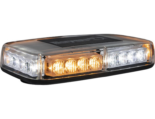 Amber/Clear 11 Inch Rectangular Multi-Mount LED Mini Light Bar 8891042