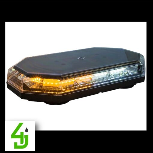 15 Inch Octagonal LED Mini Light Bar - Amber/Clear 8891062