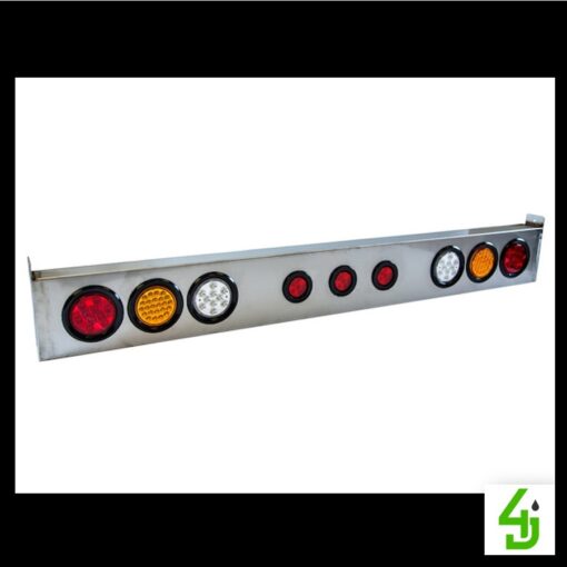 66 Inch Light Bar Kit - LED Round with Reverse Light 8891166