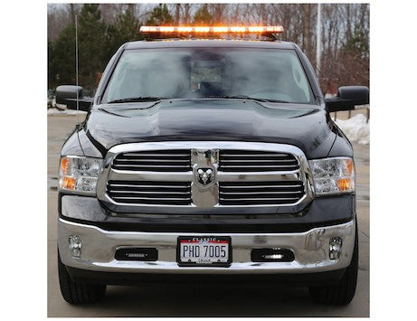 49 Inch LED Modular Light Bar - Amber Only with Built-In Traffic Advisor- 8893049