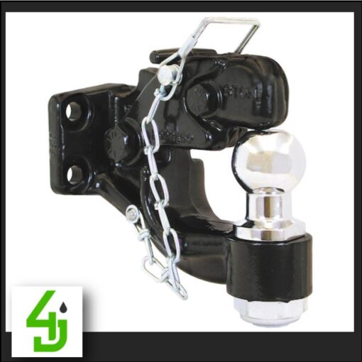 10045 8 TON Combination Hitch With Mounting Kit 1-7/8 Inch Ball BH8 Series