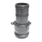 Camlock E 3/4 Inch Male Adapter x 3/4 Hose Barb 075E