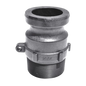 Camlock Type F - 1-1/2 inch Male Adapter x 1-1/2 inch Male NPT - 150F