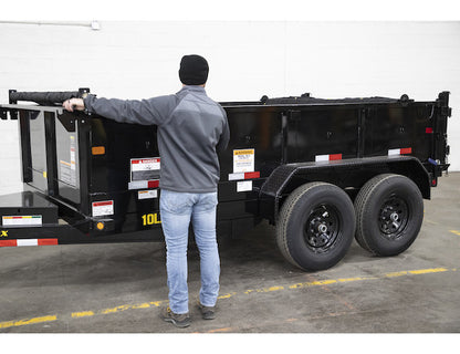 Aluminum Tarp System with Solid Tarp - 7 FT X 21 FT - DTR7021S