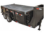 Dump Tarp Roll Kit Less Tarp - Universal p/n DTR