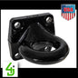 3 Inch I.D. Heavy-Duty Forged 4-Bolt Mount Drawbar - Zinc Plated - p/n: BDB13850Z
