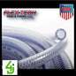 FDA and NSF/ANSI 51 Clear Braided Reinforced Hose 3/4 inch x 200 foot roll