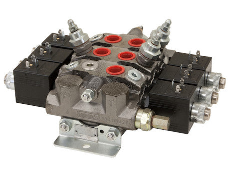 Electric Sectional Valve 4-Way/4-Way/PB p/n: HVE44PB